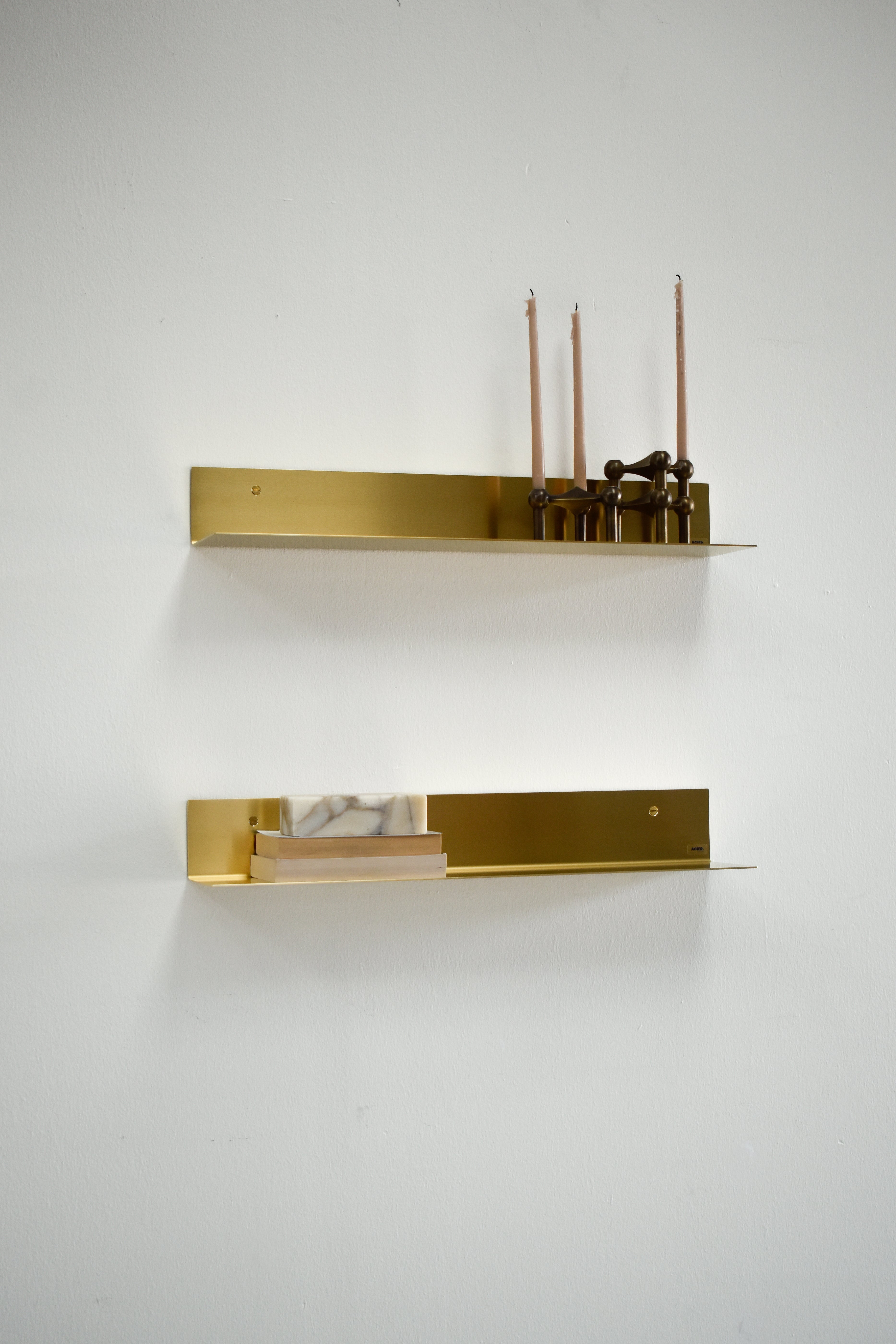 BRASS SHELF YSTAD