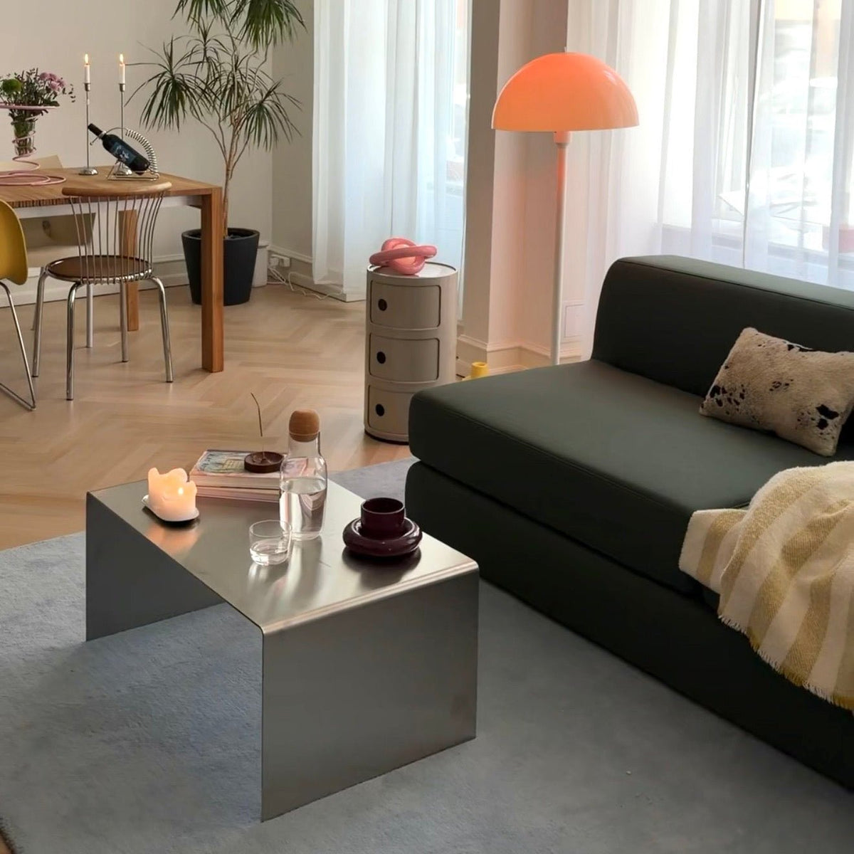 STÅL SOFABORD COPENHAGEN - Acier Studio